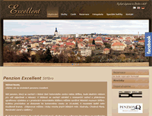 Tablet Screenshot of penzion-excellent.cz